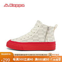 KAPPA卡帕男鞋女鞋百搭休闲运动鞋背靠背板鞋 K0AY5CC48D-024 38