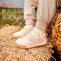 CRTARTU 卡特兔 儿童板鞋防滑小白鞋男童女童耐磨滑板鞋