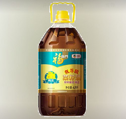 福临门 非转基因低芥酸菜籽油 4.5L