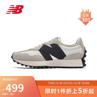 NEW BALANCE男鞋女鞋327系列经典百搭运动休闲鞋MS327FE 38.5