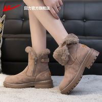 WARRIOR 回力 高帮棉鞋女鞋雪地靴女款加厚加绒防滑冬季外穿女鞋