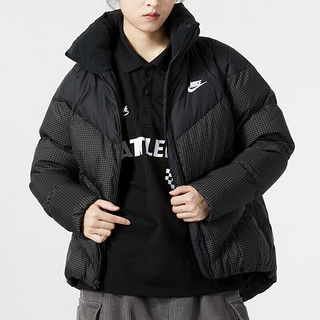 耐克（NIKE）女装羽绒服 23冬冬运动服立领保暖防风御寒羽绒外套夹克 FD8212-010 2XL【170-175cm/120-130斤】