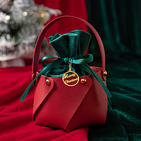 平安夜苹果袋子盒子礼袋圣诞节小包装创意装饰空盒礼盒