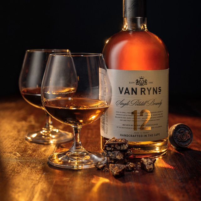 VAN RYN'S 范瑞斯 单一壶式白兰地 南非国家酒馆进口洋酒 12年 单盒装750ml