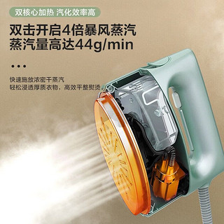 Panasonic 松下 手持挂烫机家用干湿两用小型熨烫机 海棠粉FS770PCN
