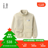 UNDER GARDEN it 男装秋冬潮流多口袋设计立领夹克无性别00402XL BGL/卡其色 L