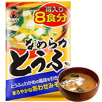 神州一 调味品 日本原装进口 豆腐味噌汤料方便即食速食 8人份 日式味增汤大酱汤酱料171.2g