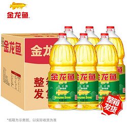 金龙鱼 精炼一级 大豆油 1.8L*6瓶