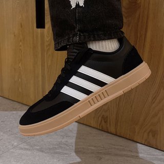 adidas 阿迪达斯 T头鞋男女鞋复古轻便户外运动休闲鞋IE9045 42.5码UK8.5码