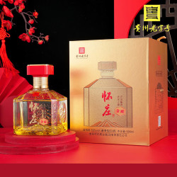 怀庄 1983 贵州 53度 正宗酱香型白酒 500ml*4瓶 整箱装(商务送礼) 53