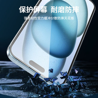  ESCASE 防摔 iPhone15钢化膜