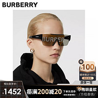 BURBERRY 巴宝莉太阳镜博柏利男女款墨镜黑色时尚眼镜方框4291 3001G