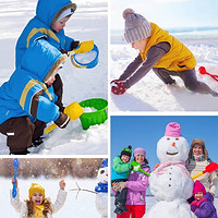 儿童雪球夹玩具雪球夹子小鸭子夹玩雪工具模具打雪仗装备雪人