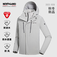 NORTHLAND 诺诗兰 金标P棉三合一冲锋衣防泼水户外运动NWJDH5741S