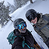 冷山雪具BERN滑雪头盔单板雪盔2223滑雪盔碳纤维头盔装备女男