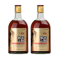 古越龙山 绍兴黄酒金三年500ml*2花雕酒糯米酒半干瓶装自饮绍兴酒