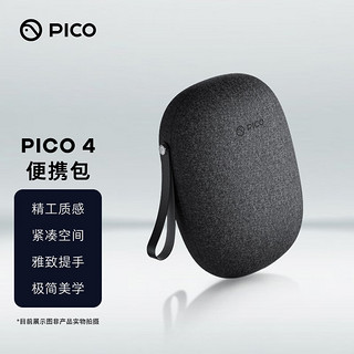 PICO 4 便携包 便携收纳包 毛毡外壳 防震防摔 黑色