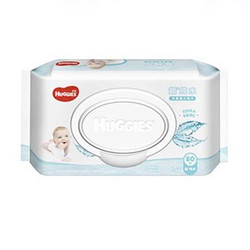 HUGGIES 好奇 超·纯水系列 婴儿湿巾80抽*12包