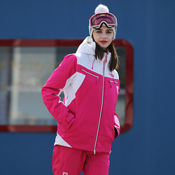 RUNNING RIVER 奔流 女式防水透气保暖专业款单双板滑雪服上衣0003