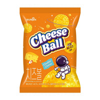 SAMJIN 三进韩国进口膨化食品咸香芝士球香而不腻42g零食量大饱满