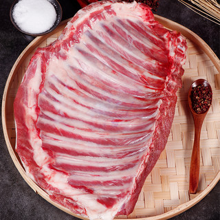 羊排新鲜羊肉现杀3斤乳羔羊羊排羊肋排手抓羊肉生鲜烧烤