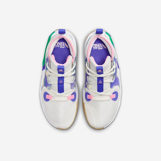 NIKE 耐克童鞋男女童篮球鞋Air Zoom Crossover 2气垫缓震儿童运动鞋 FN6675-500 38.5码 适合脚长24cm