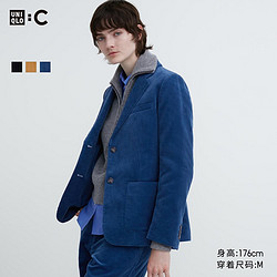 UNIQLO 优衣库 女装UNIQLO : C灯芯绒茄克夹克外套462740