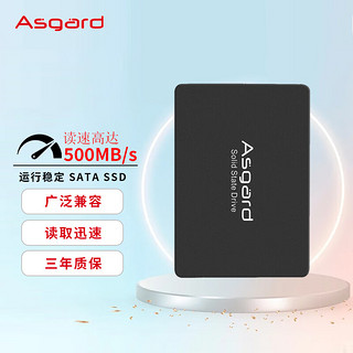 Asgard 阿斯加特 512GB SSD固态硬盘 SATA3.0接口 海拉-HEL系列