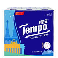 Tempo 得宝 欧式印花手帕纸 4层36包