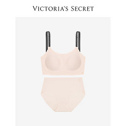 VICTORIA'S SECRET 维多利亚的秘密 美背果冻条软支撑无痕内衣套装