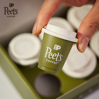 Peet's COFFEE peets冷萃冻干速溶咖啡粉罐装拿铁美式即溶黑咖24g(3g*8) 百利冷萃24g*2盒