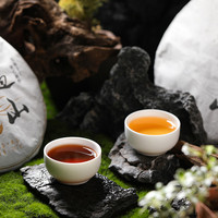 2019年景迈普洱茶生茶 景迈山大树熟茶云南七子饼普洱生茶+熟茶