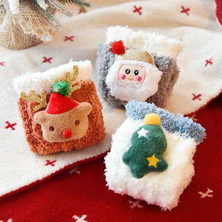 圣诞节女袜子礼盒套装实用平安夜闺蜜儿童圣诞