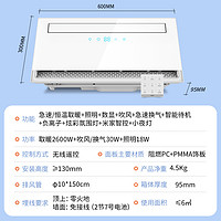 雷士照明 2600w 米家直流变频｜恒温取暖