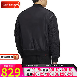 阿迪达斯 （adidas）三叶草男装 运动服保暖时尚保暖夹克休闲棉服外套 HY7276 XS/170