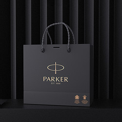 PARKER 派克 笔手提袋 时尚商务办公礼品袋黑色白色随机发货大号