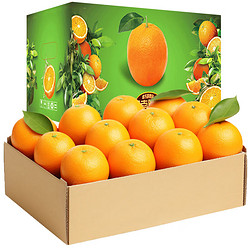 赣南脐橙 橙子脐橙带箱10斤 单果75-80mm 净重9斤+