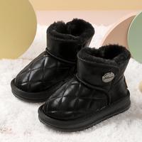 【冬季】加绒加厚儿童保暖棉靴百搭套脚女童短靴舒适雪地靴