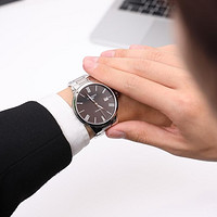 TIAN WANG 天王 经典机械时尚品牌钢带手表男士送礼山河系列