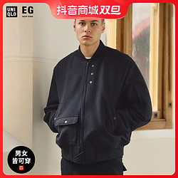 UNIQLO 优衣库 空气棉服男女装 EG系列 HEATTECH保暖休闲短茄克外套467597