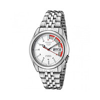 SEIKO 精工 休闲手表银色时尚商务简约运动SNK369腕表