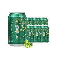 SNOWBEER 雪花 晶粹啤酒 330ml*6听 尝鲜小包装