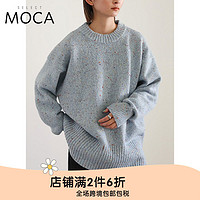 selectMOCA SELECT MOCA彩色混色柔软针织艺术感设计T恤毛衣10009687