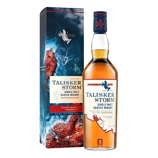 TALISKER 泰斯卡 苏格兰进口 洋酒 单一麦芽威士忌  700ml 泰斯卡风暴