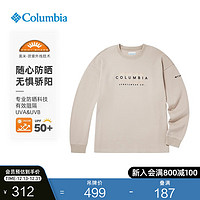 哥伦比亚（Columbia）户外23男子UPF50防晒防紫外线T恤XE5947 271 M