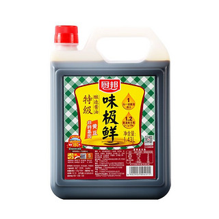 厨邦 味极鲜 特级酿造酱油 1.43L