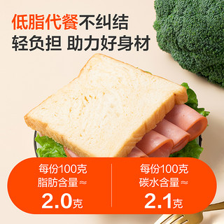 网易严选低脂火腿片猪肉片120g高蛋白即食代餐切片三明治食材