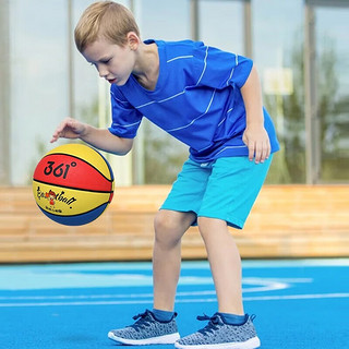 361° 篮球儿童训练比赛小孩3-4号幼儿园宝宝小耐磨蓝球 4号-蓝色（3-4岁）