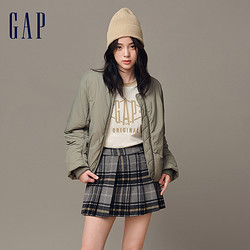 Gap 盖璞 保暖夹克轻量机车棉服外套 853253