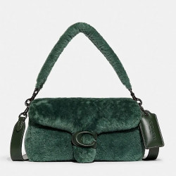 COACH 蔻驰 PILLOW TABBY系列 羊毛皮26号单肩包 CC445_B4UPX